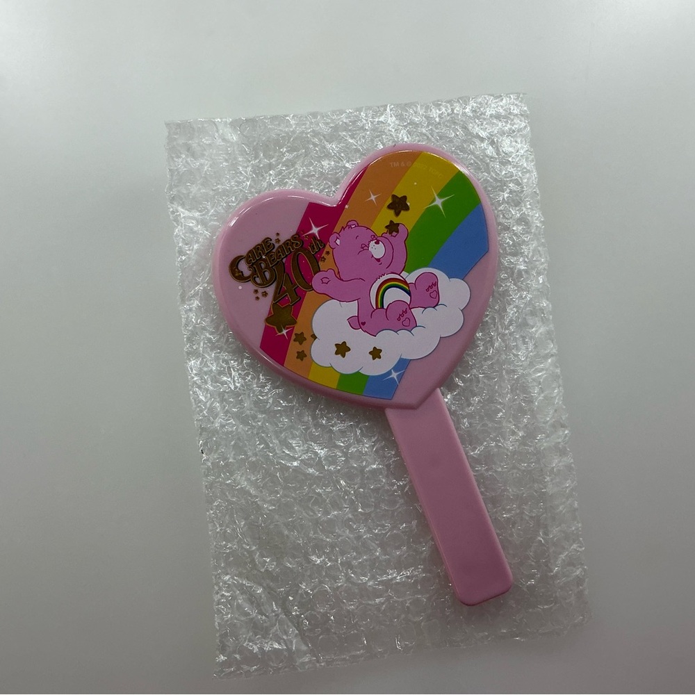 ! NEW! 50th Anniversary Care Bears Handheld Mirror Limited Edition Collectible